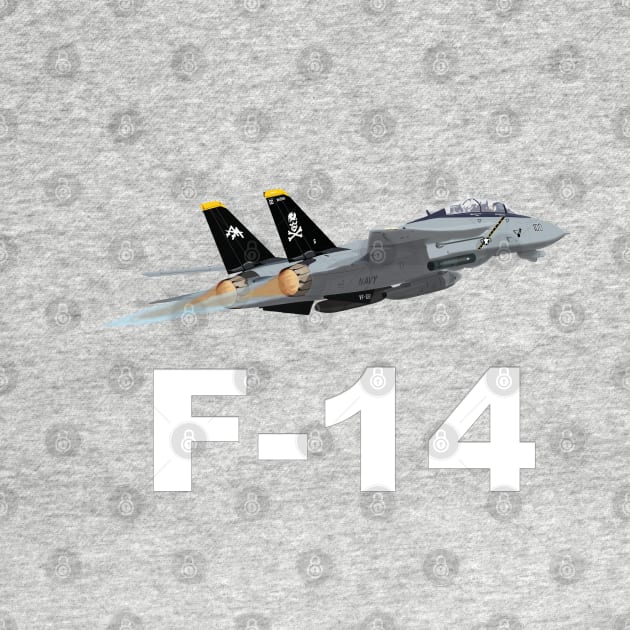 F-14 Tomcat by Wayne Brant Images